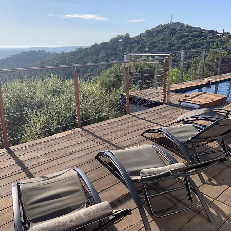Gaou - Oneiros, Paisible Avec Piscine & Vue Villa